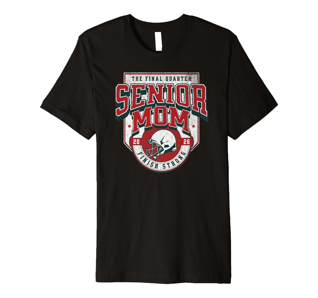 Amazon.com: Football Senior Mom 2026 The Final Quarter